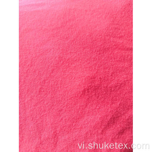 92% Polyester 8% Spandex Peach Skin Vải rắn